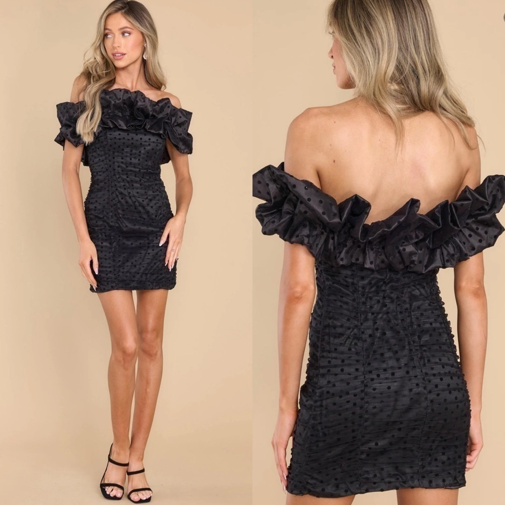 NWT DO+BE Mini Dress Black